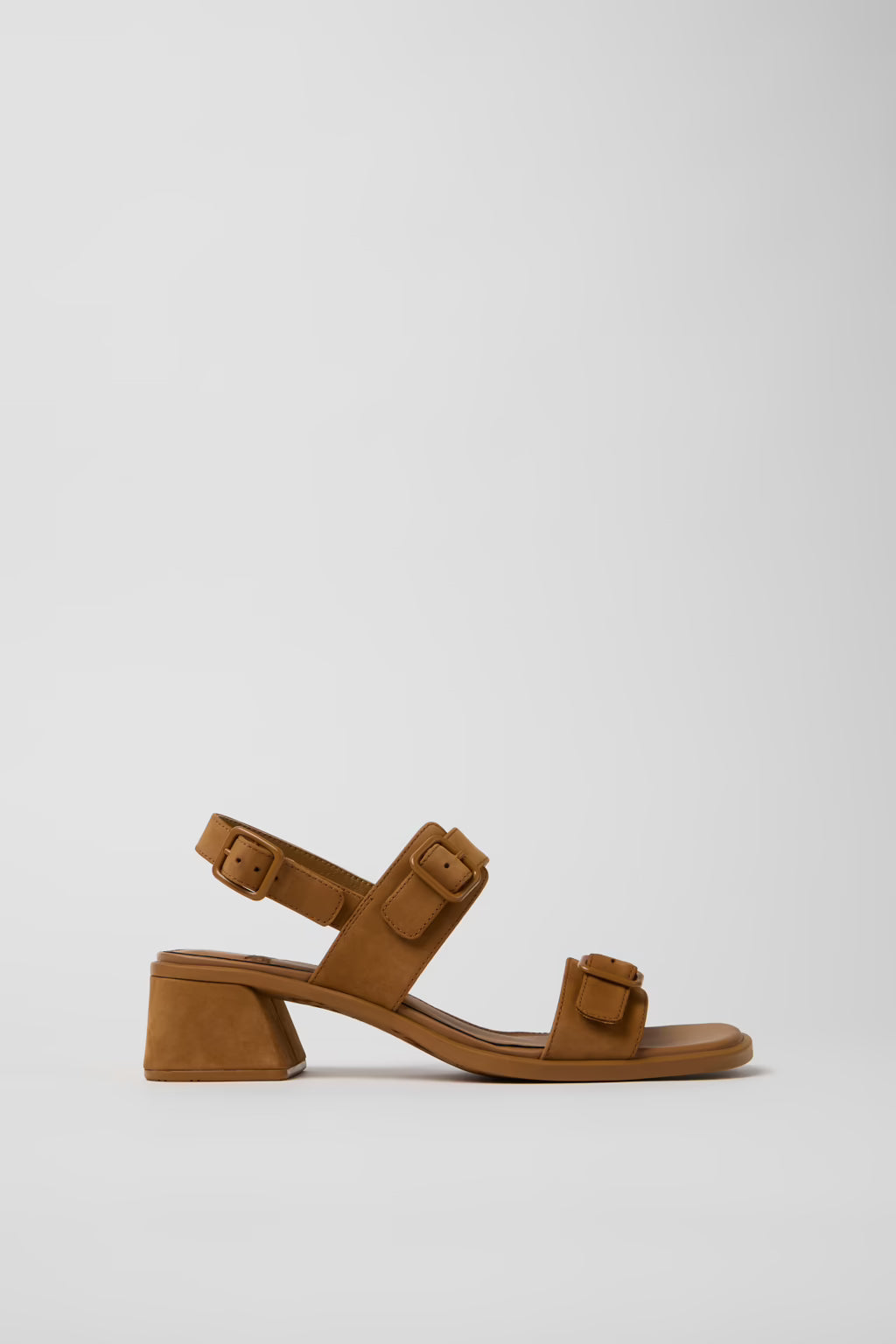 CAMPER KORA BUCKLE SANDAL BROWN - Shoe Market NYC