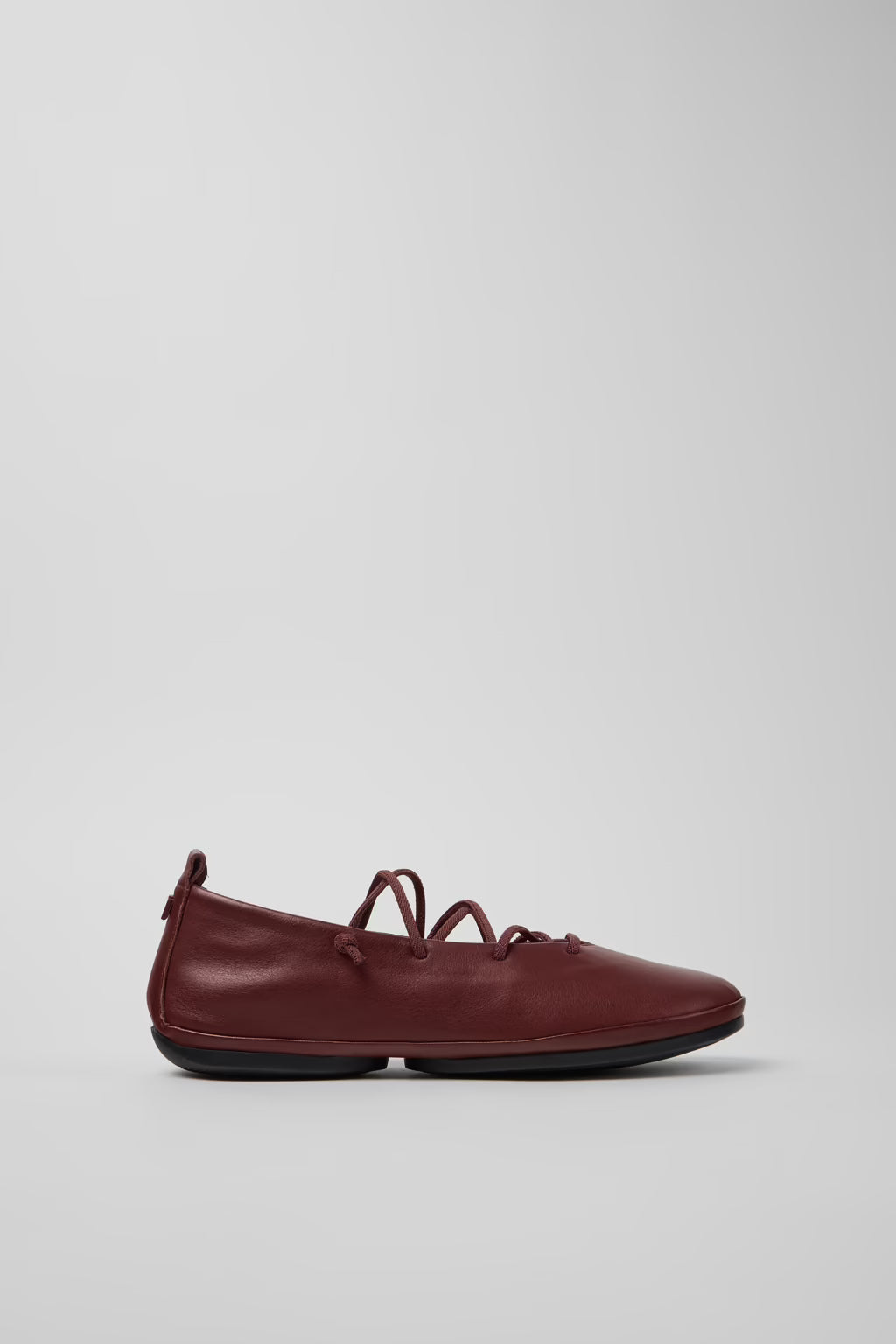 CAMPER RIGHT NINA LACE UP DARK RED