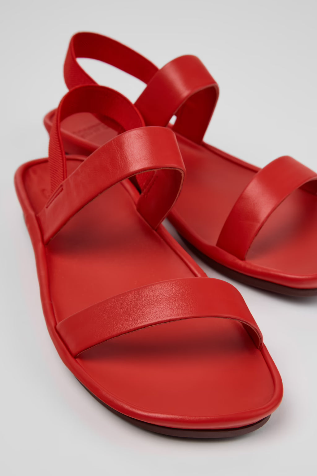 CAMPER RIGHT ISLA SANDALS IN RED - Shoe Market NYC