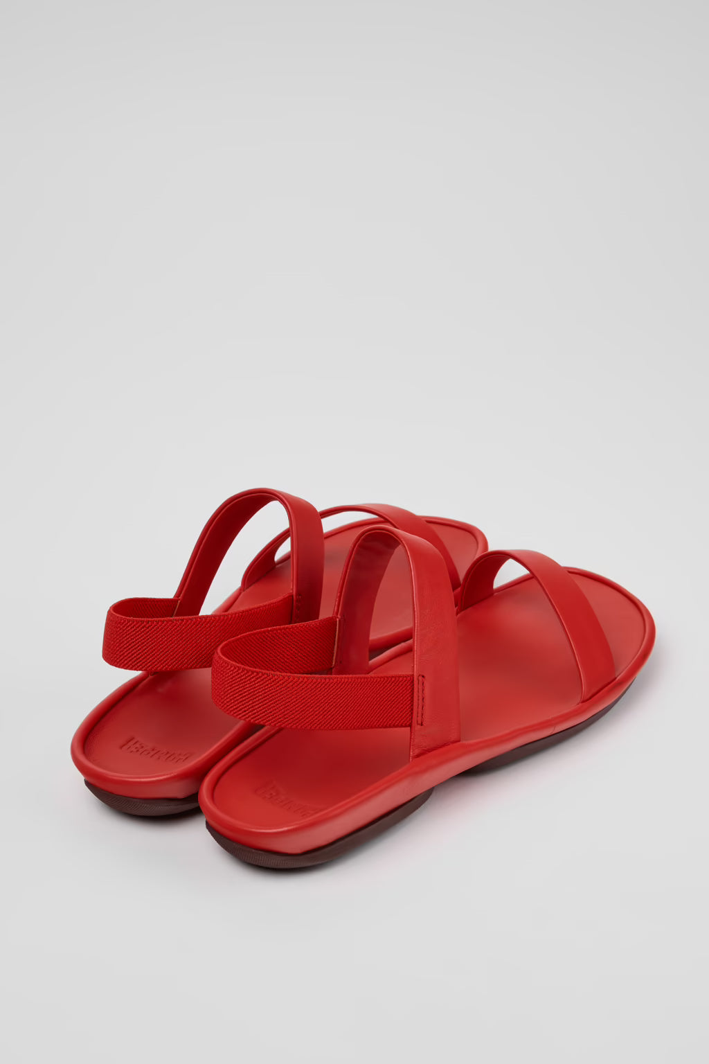 CAMPER RIGHT ISLA SANDALS IN RED - Shoe Market NYC