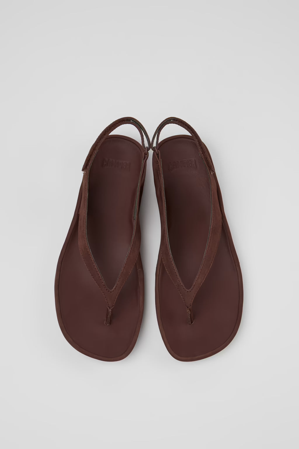 CAMPER RIGHT ISLA THONG BROWN - Shoe Market NYC