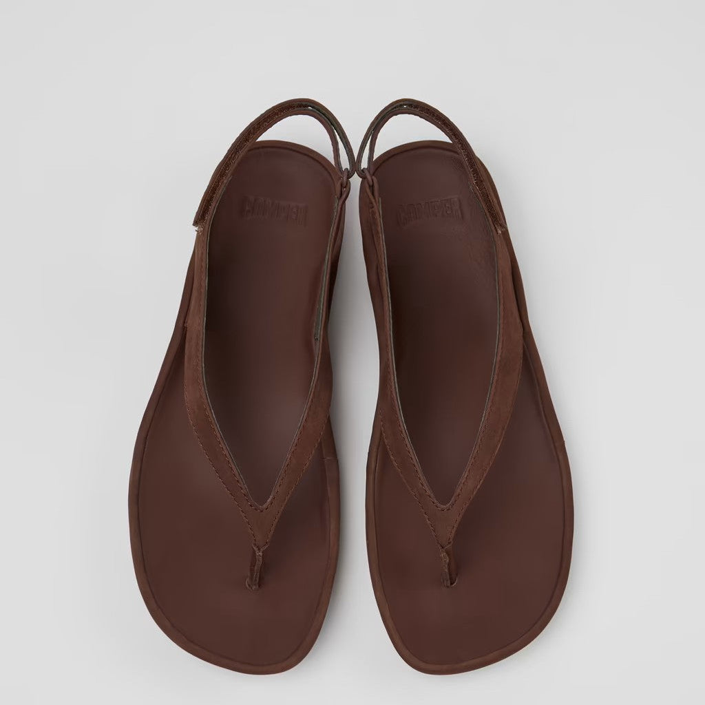 CAMPER RIGHT ISLA THONG BROWN - Shoe Market NYC