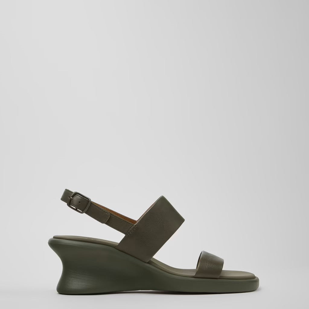 CAMPER LOUISE SLING BACK SANDAL ARMY - Shoe Market NYC