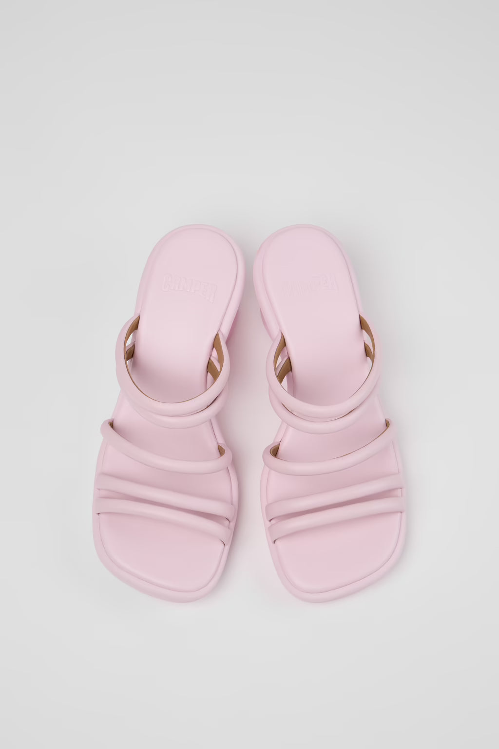 CAMPER LOUISE STRAPPY SANDAL PINK - Shoe Market NYC