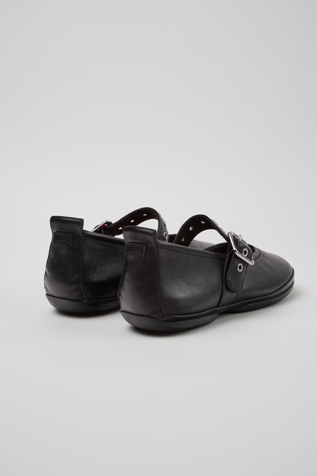 CAMPER RIGHT NINA MJ BUCKLE GROMMIT BLACK