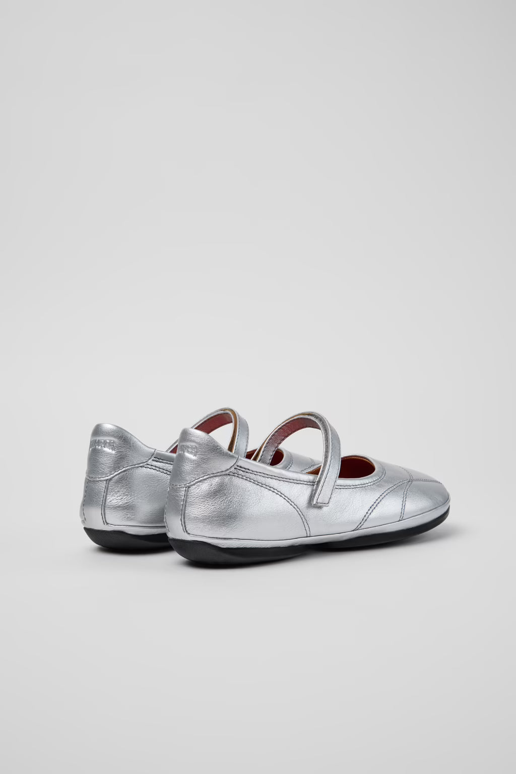 CAMPER RIGHT NINA MJ VELCRO SILVER