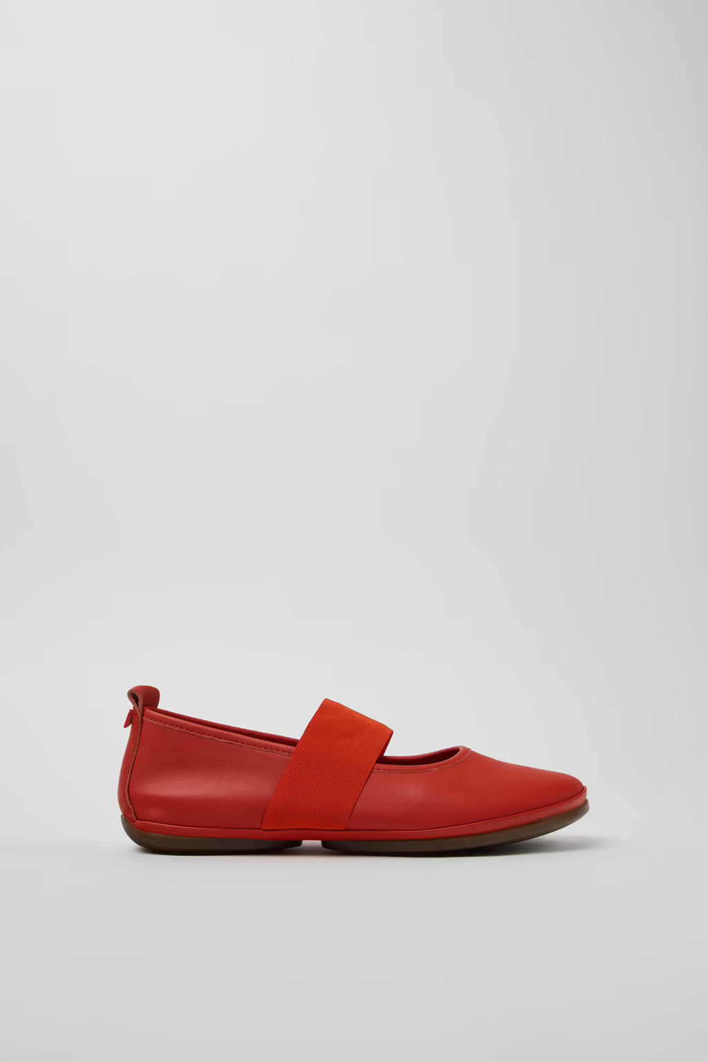 CAMPER RIGHT NINA FLAT HI VAMP ELASTIC RED
