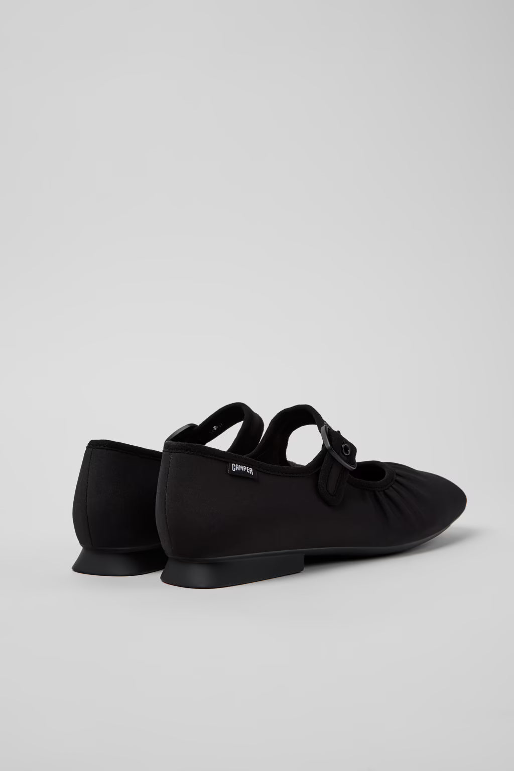 CAMPER CASI MYRA MJ FLAT GATHERED FABRIC BLACK