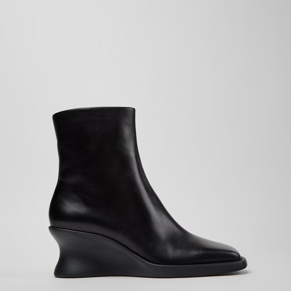 CAMPER LOUISE WEDGE BOOT BLACK