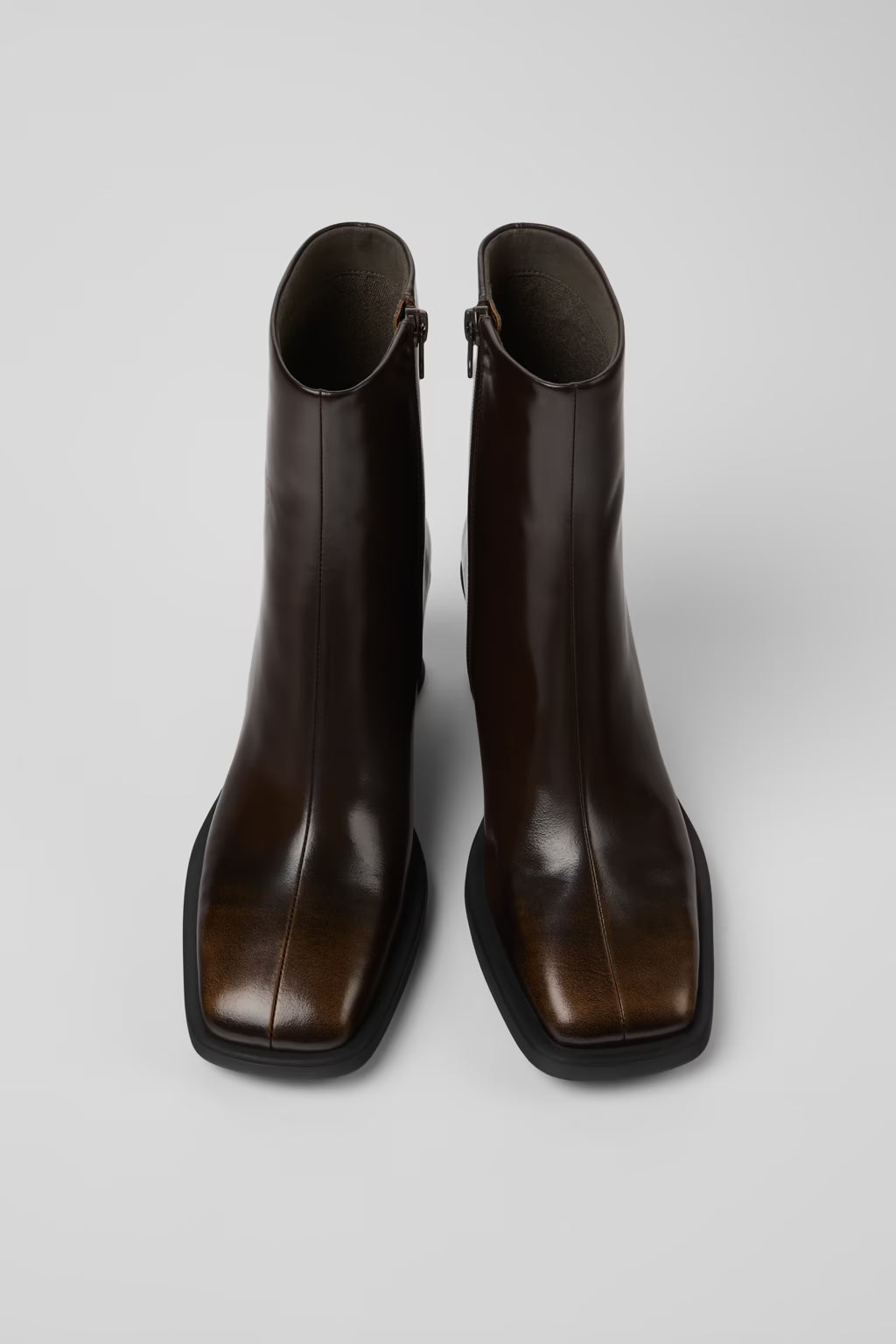 CAMPER LOUISE WEDGE BOOT BROWN