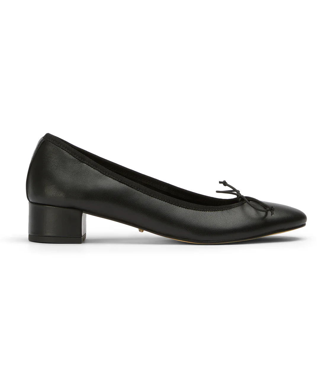 TONY BIANCO MADDIE HEELED BALLET BLACK