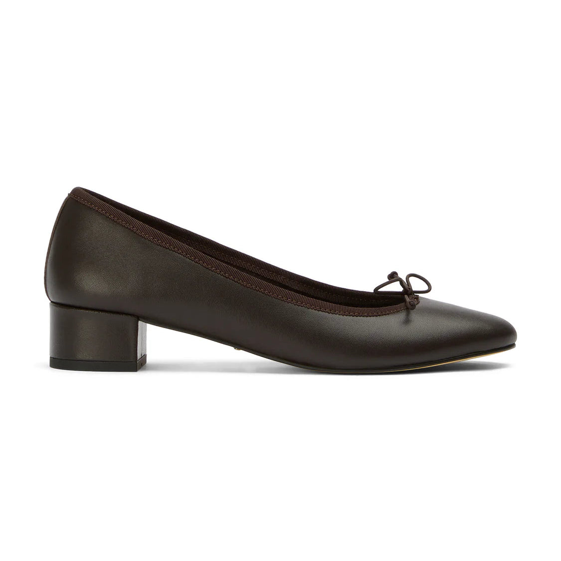 TONY BIANCO MADDIE HEELED BALLET CHOCOLATE