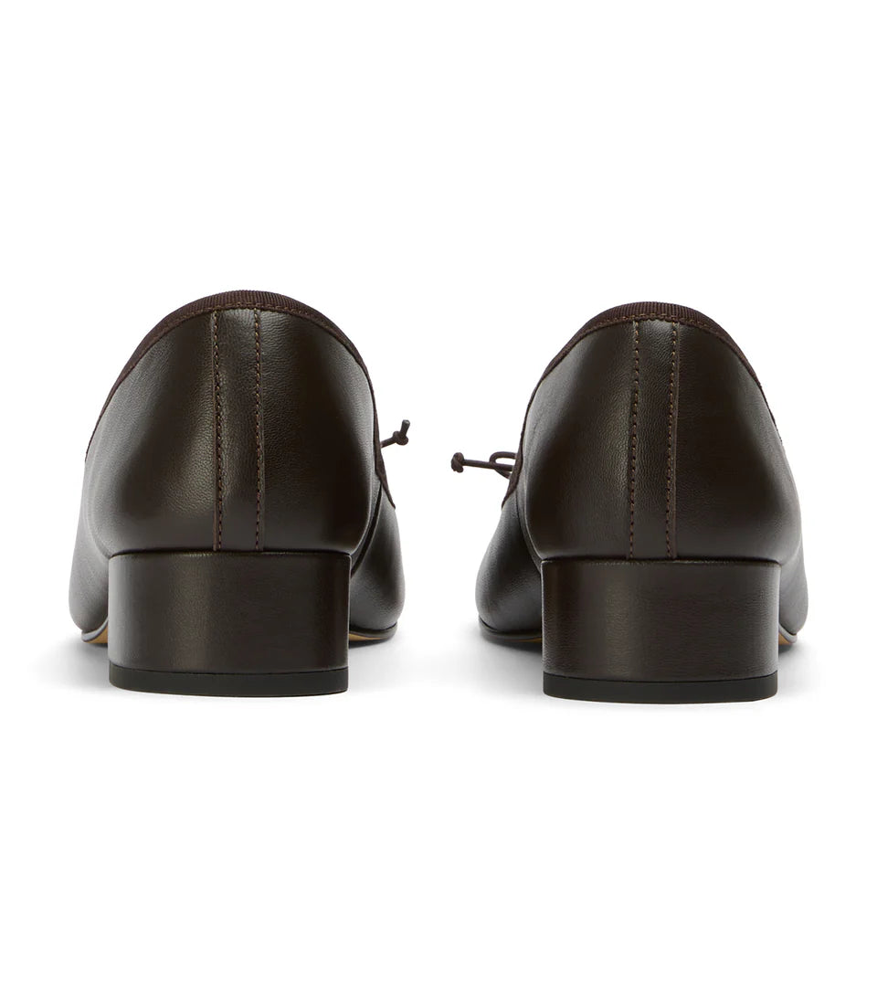 TONY BIANCO MADDIE HEELED BALLET CHOCOLATE