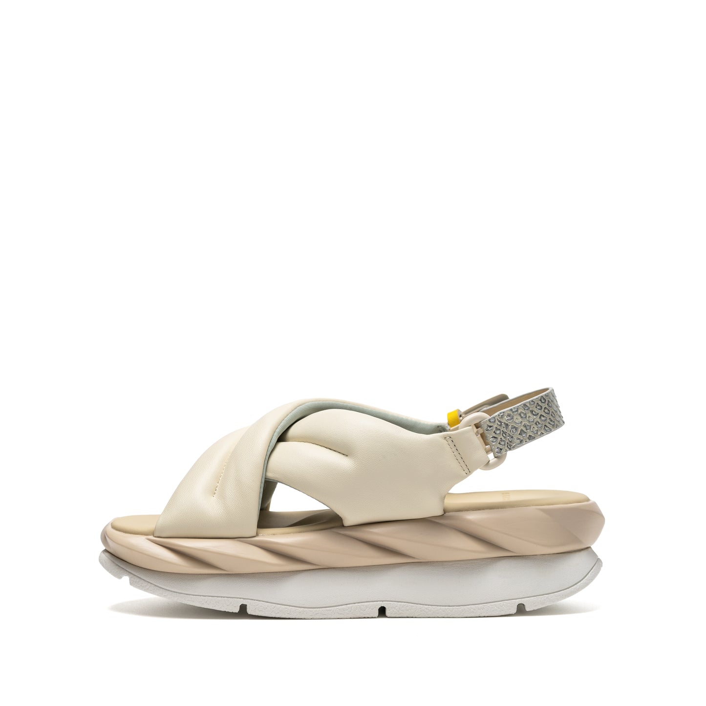 4CCCCEES MELLOW MOA SANDALS IN WHITE