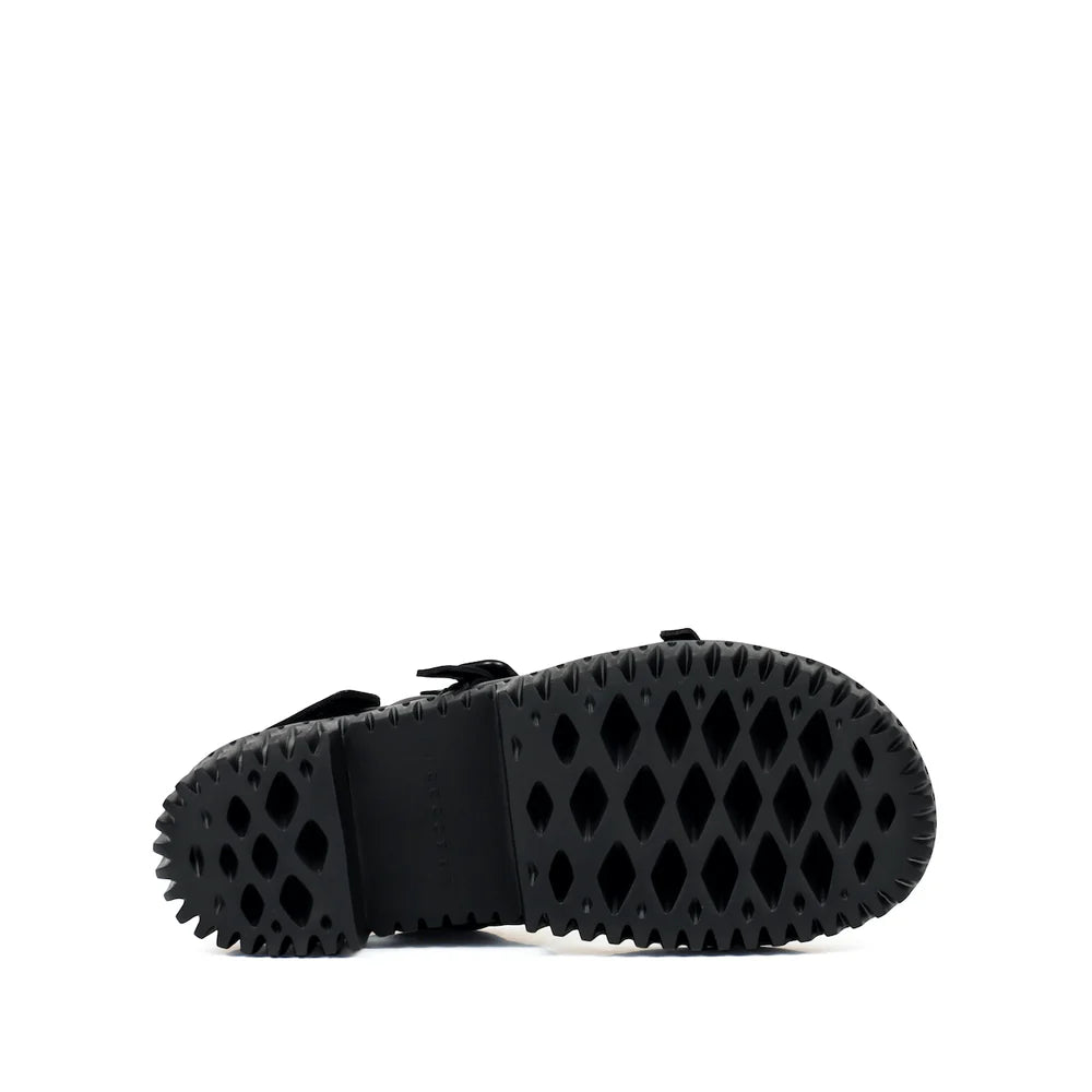 4CCCCEES PLIA KIKO SANDALS IN BLACK - Shoe Market NYC