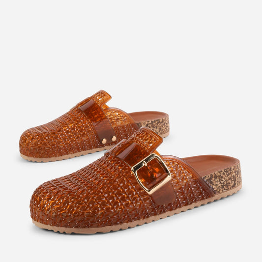INTENTIONALLY BLANK SETH CORK SLIDE - Shoe Market NYC