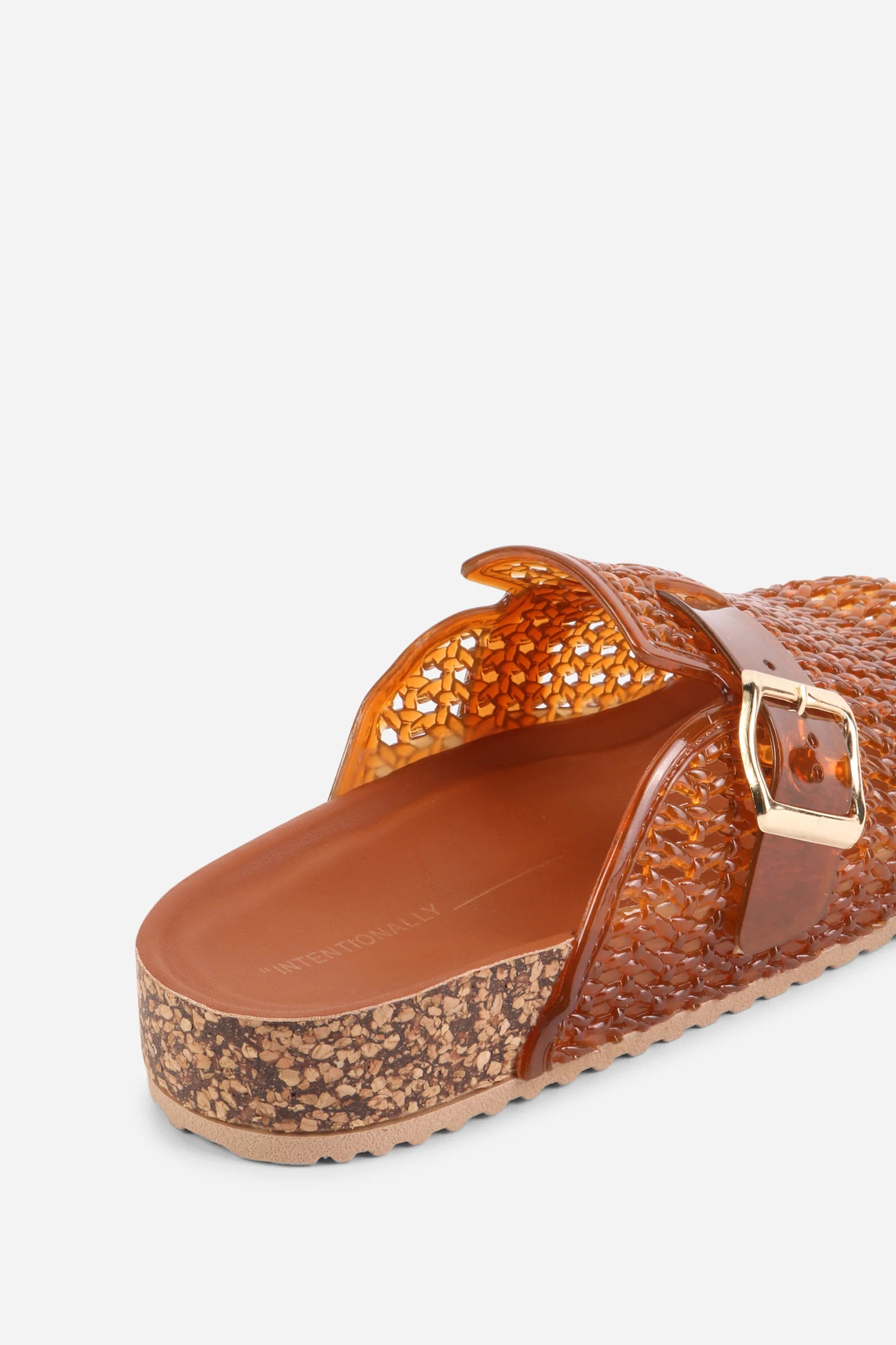 INTENTIONALLY BLANK SETH CORK SLIDE - Shoe Market NYC