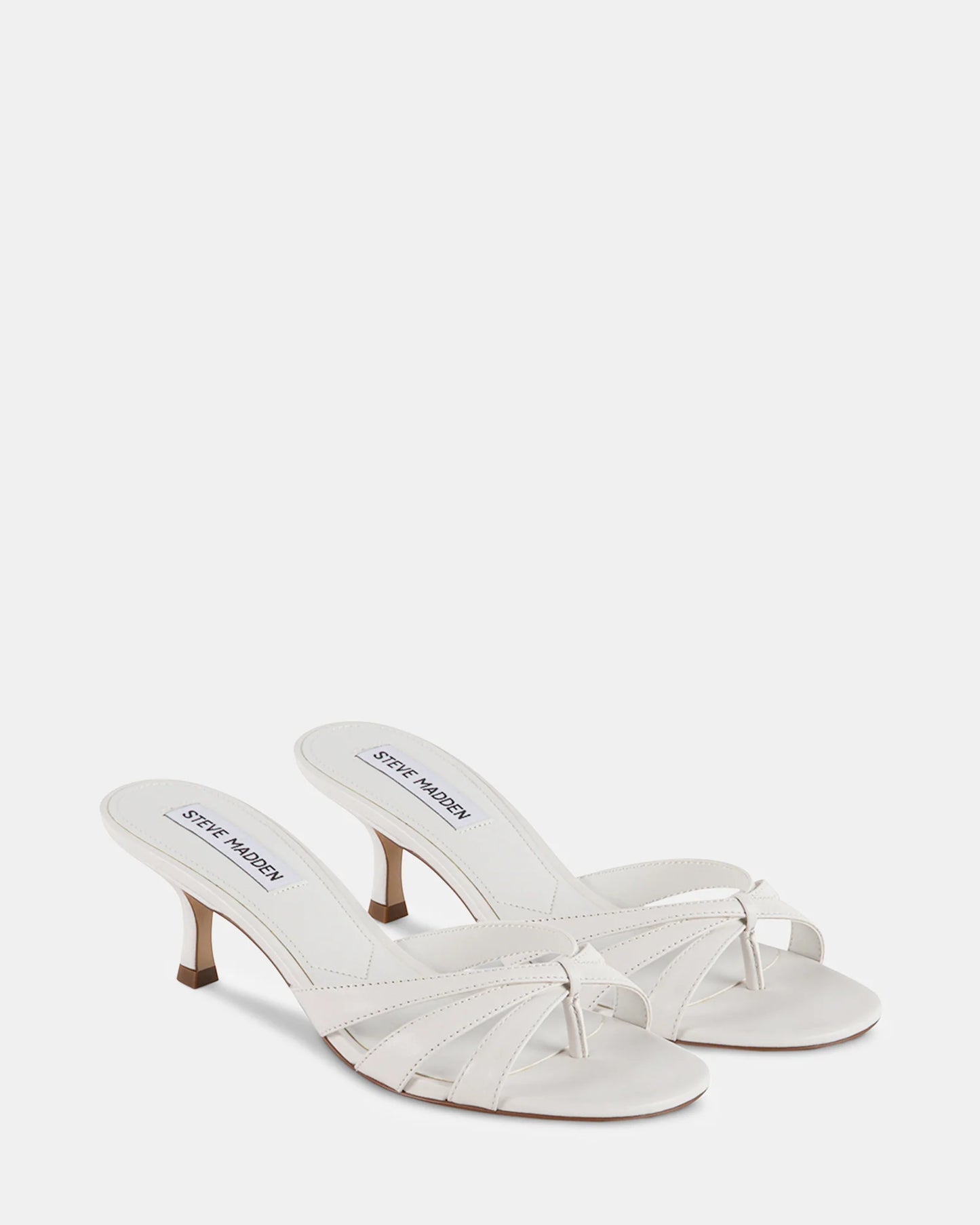STEVE MADDEN CARY HEELS-WHITE