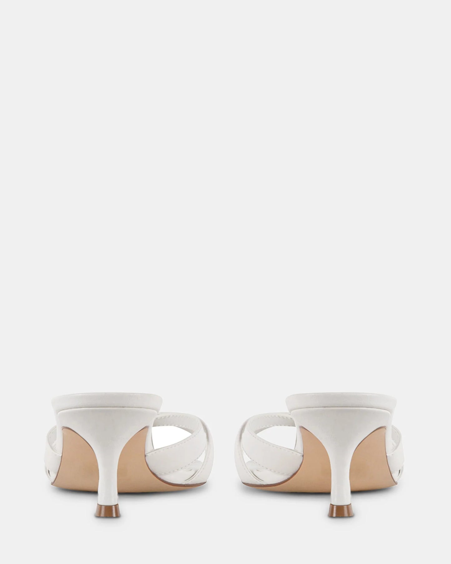 STEVE MADDEN CARY HEELS-WHITE