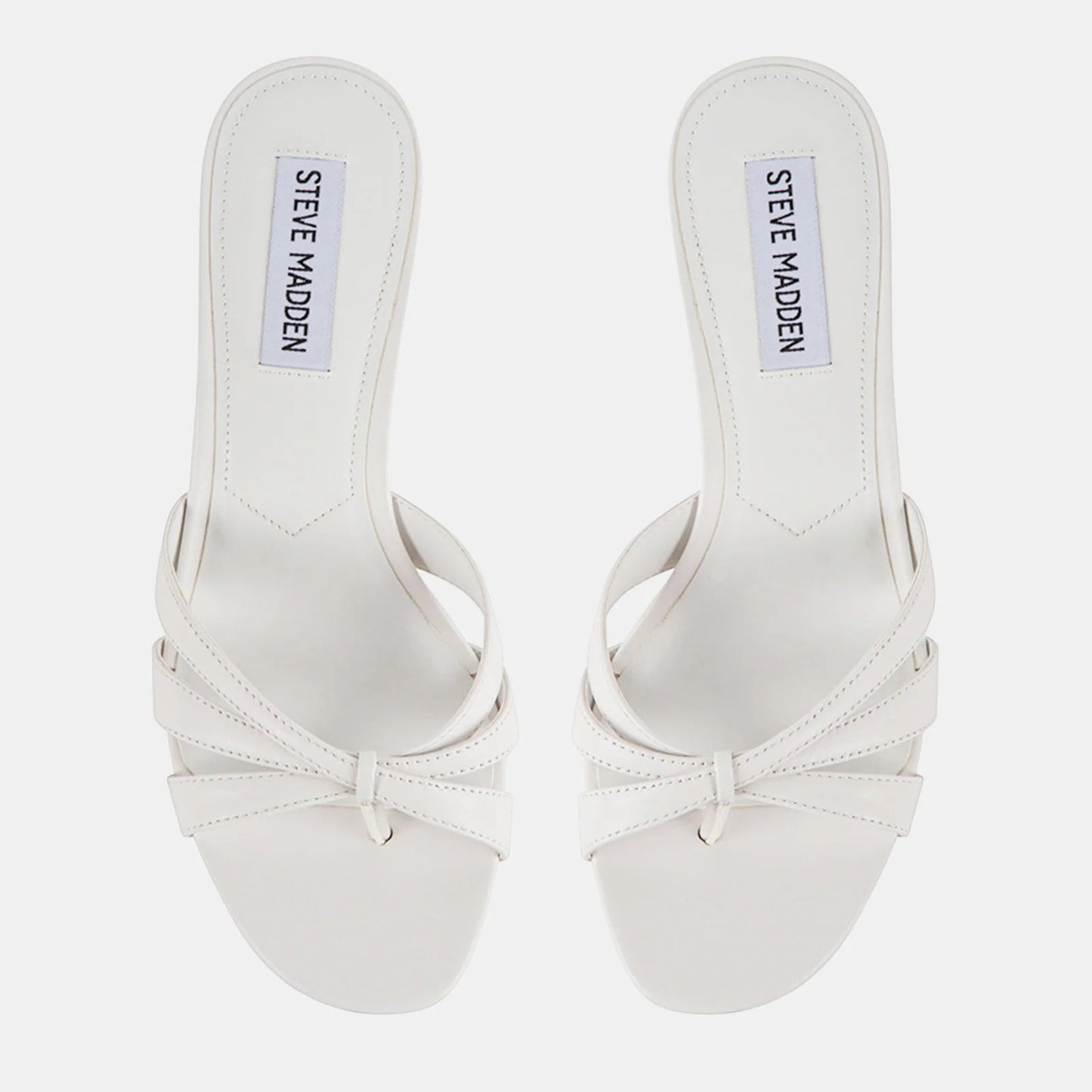 STEVE MADDEN CARY HEELS-WHITE