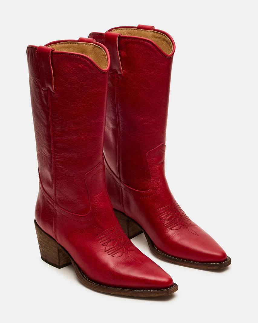STEVE MADDEN ALBANY RED COWBOY