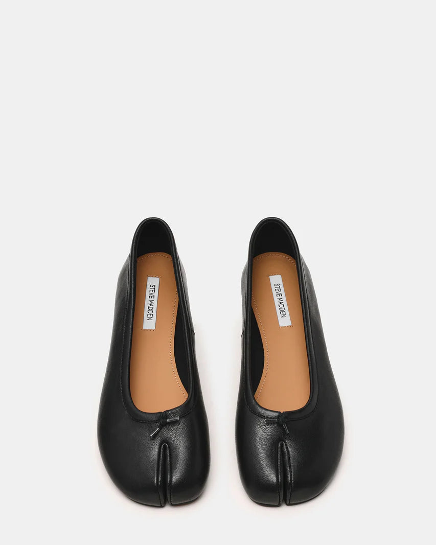 STEVE MADDEN CALICO BLACK TABI FLATS