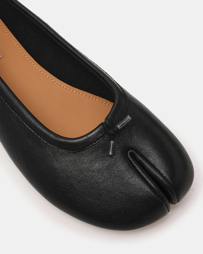STEVE MADDEN CALICO BLACK TABI FLATS