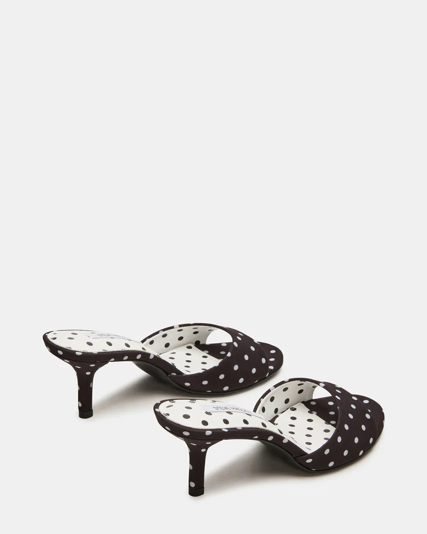 STEVE MADDEN KENDRIX-BLACK/WHITE