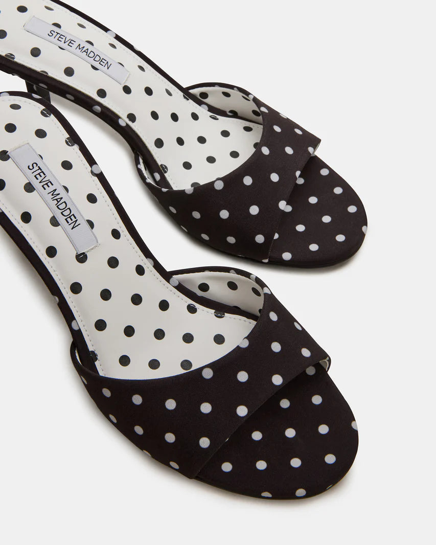 STEVE MADDEN KENDRIX-BLACK/WHITE