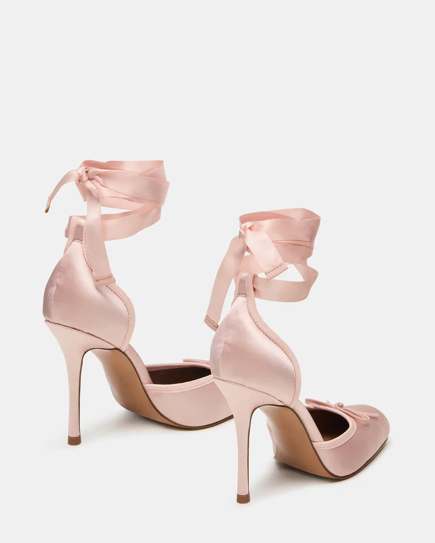 STEVE MADDEN LARINA HIGH HEEL BALLET - PINK