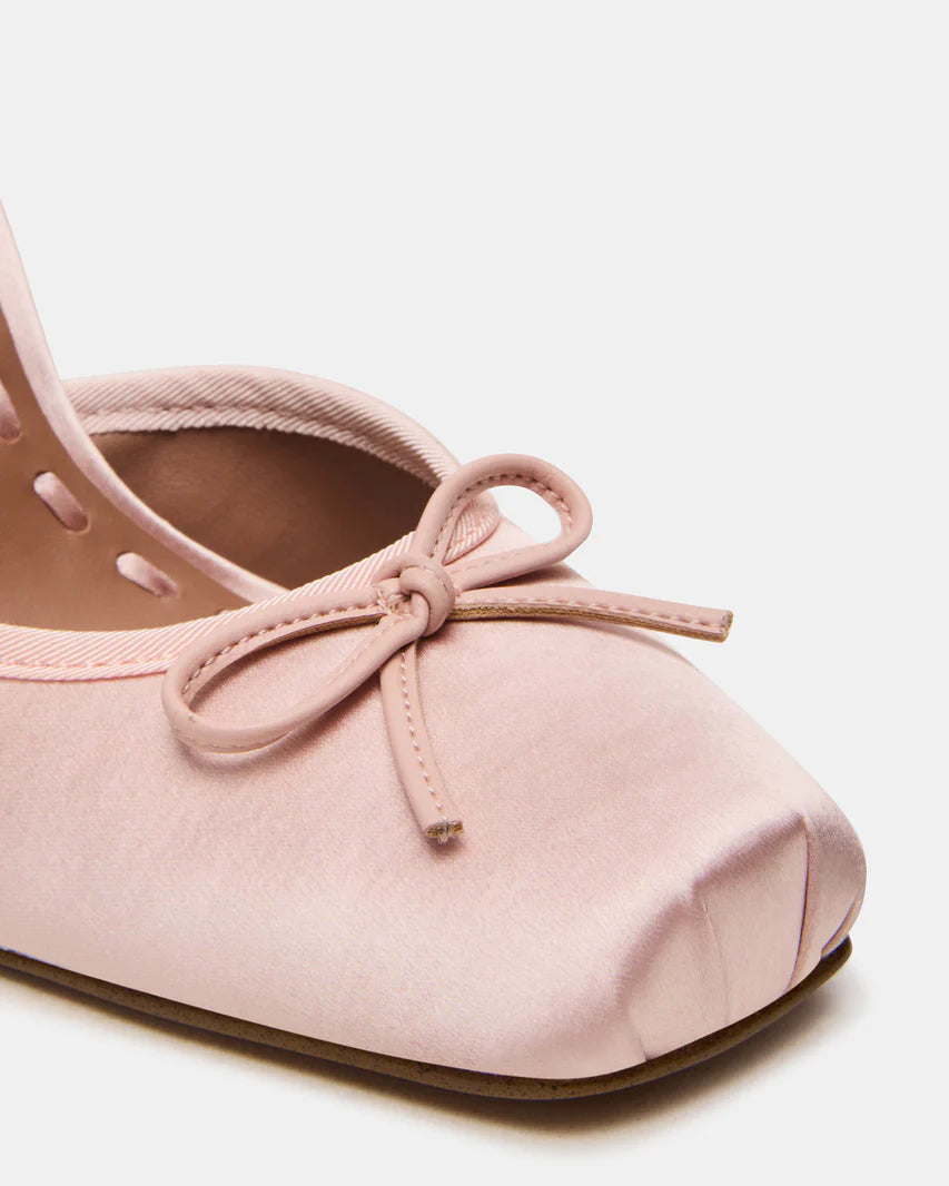 STEVE MADDEN LARINA HIGH HEEL BALLET - PINK