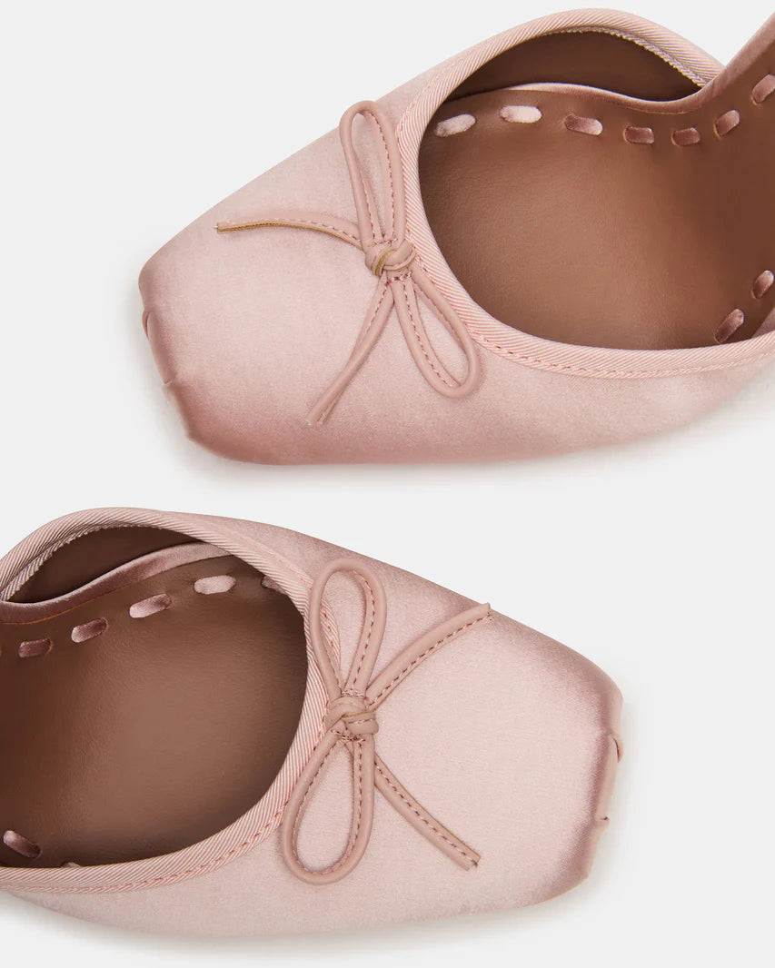 STEVE MADDEN LARINA HIGH HEEL BALLET - PINK