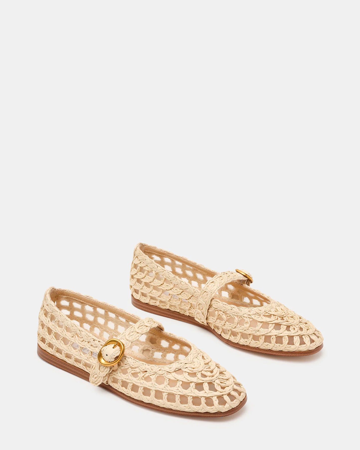 STEVE MADDEN MELODY-NATURAL MJ FLATS