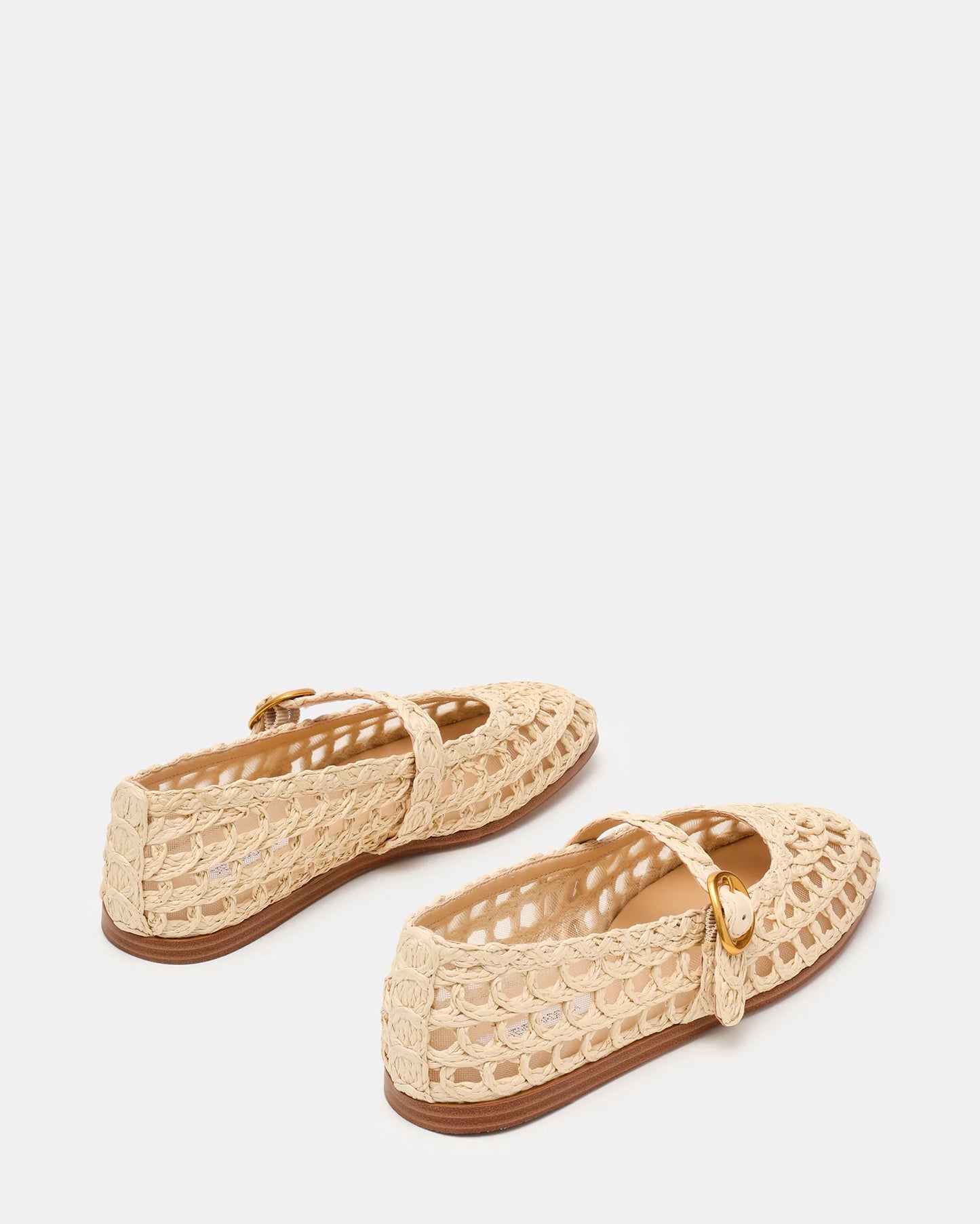 STEVE MADDEN MELODY-NATURAL MJ FLATS