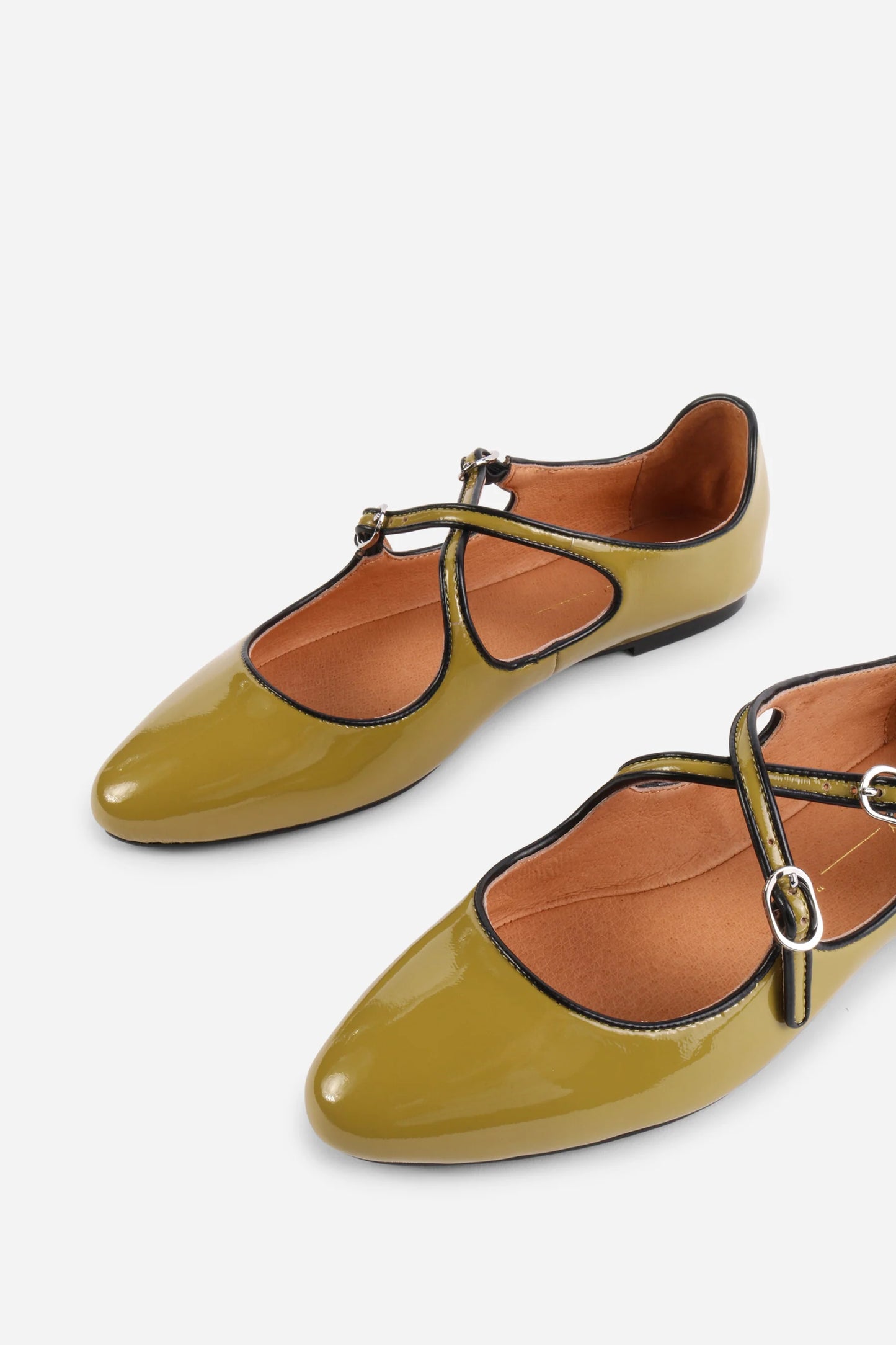 INTENTIONALLY BLANK VANDAM BALLET FLAT CUMIN - Shoe Market NYC