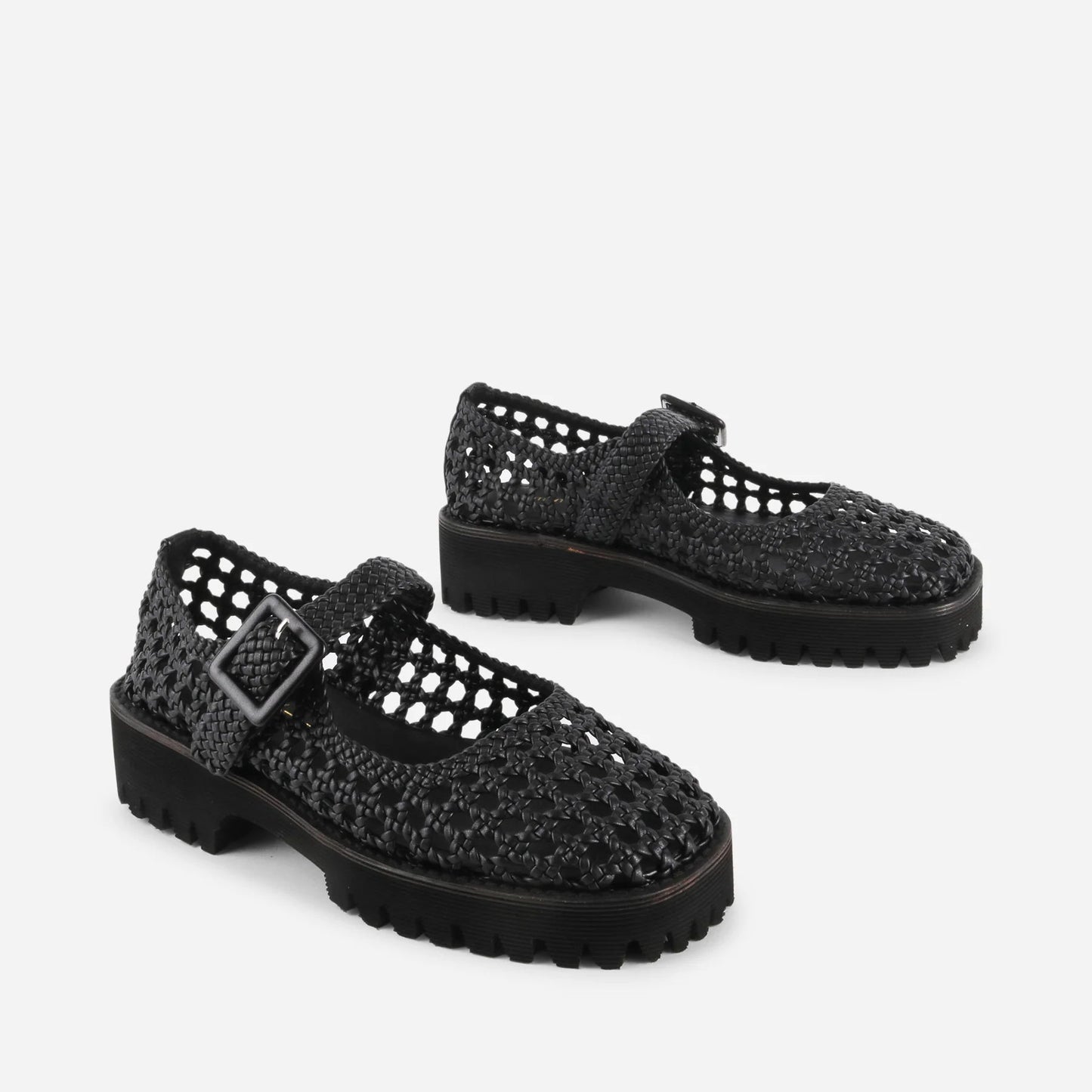 INTENTIONALLY BLANK VERONIQUE WOVEN MARY JANE - Shoe Market NYC