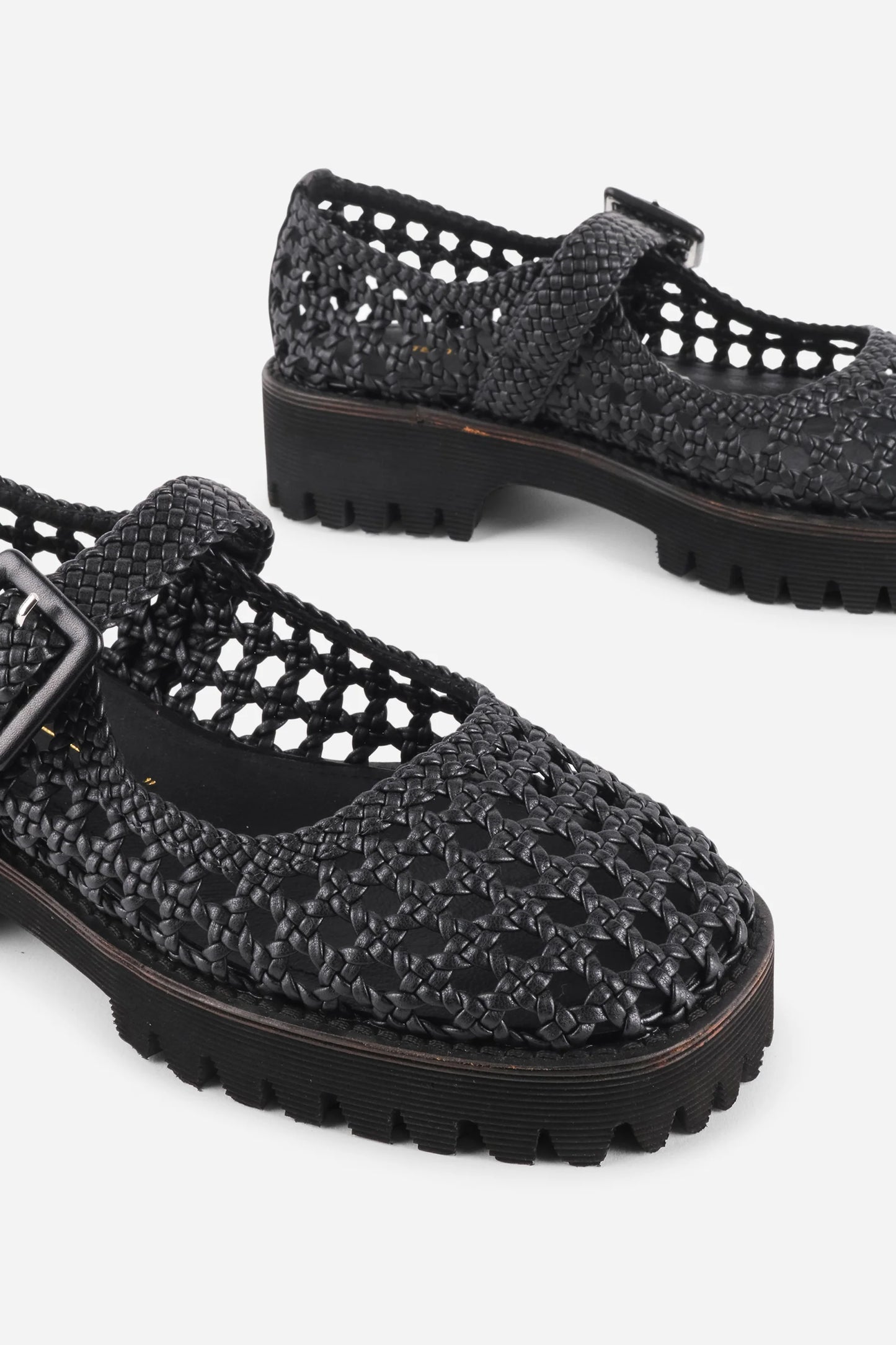 INTENTIONALLY BLANK VERONIQUE WOVEN MARY JANE - Shoe Market NYC
