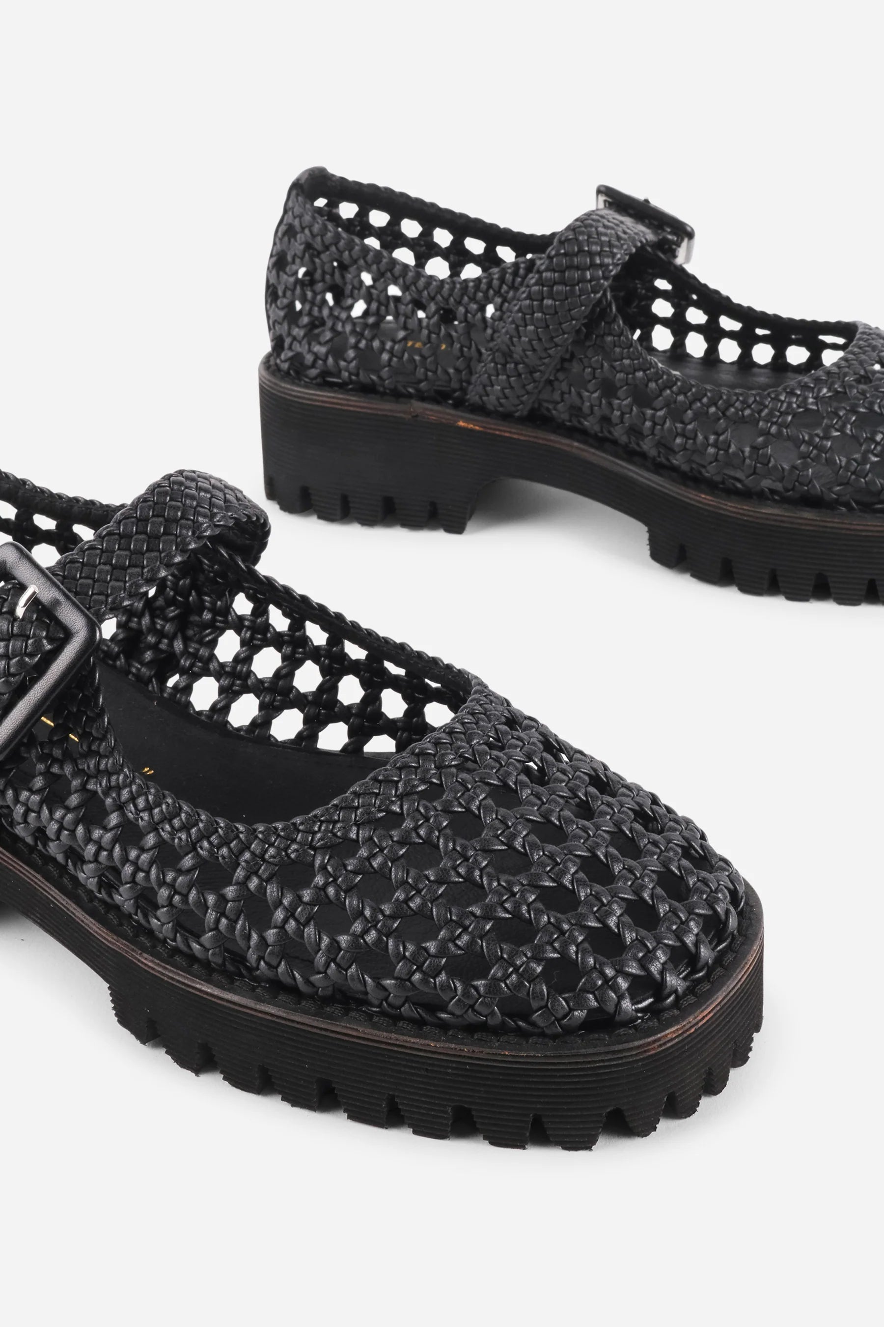 INTENTIONALLY BLANK VERONIQUE WOVEN MARY JANE - Shoe Market NYC