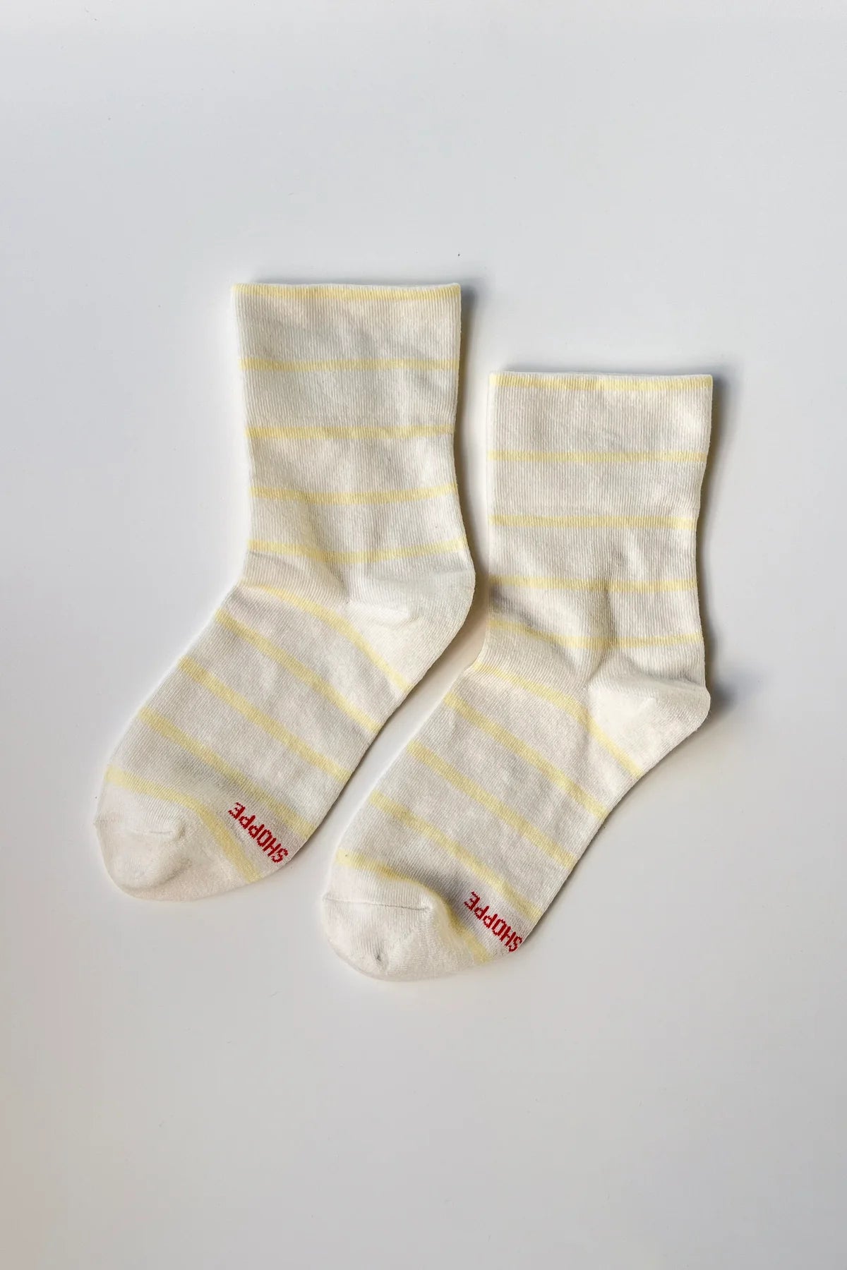 LEBON SHOPPE WALLY SOCKS LEMON
