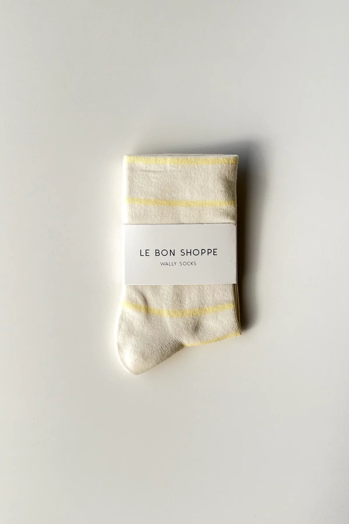LEBON SHOPPE WALLY SOCKS LEMON