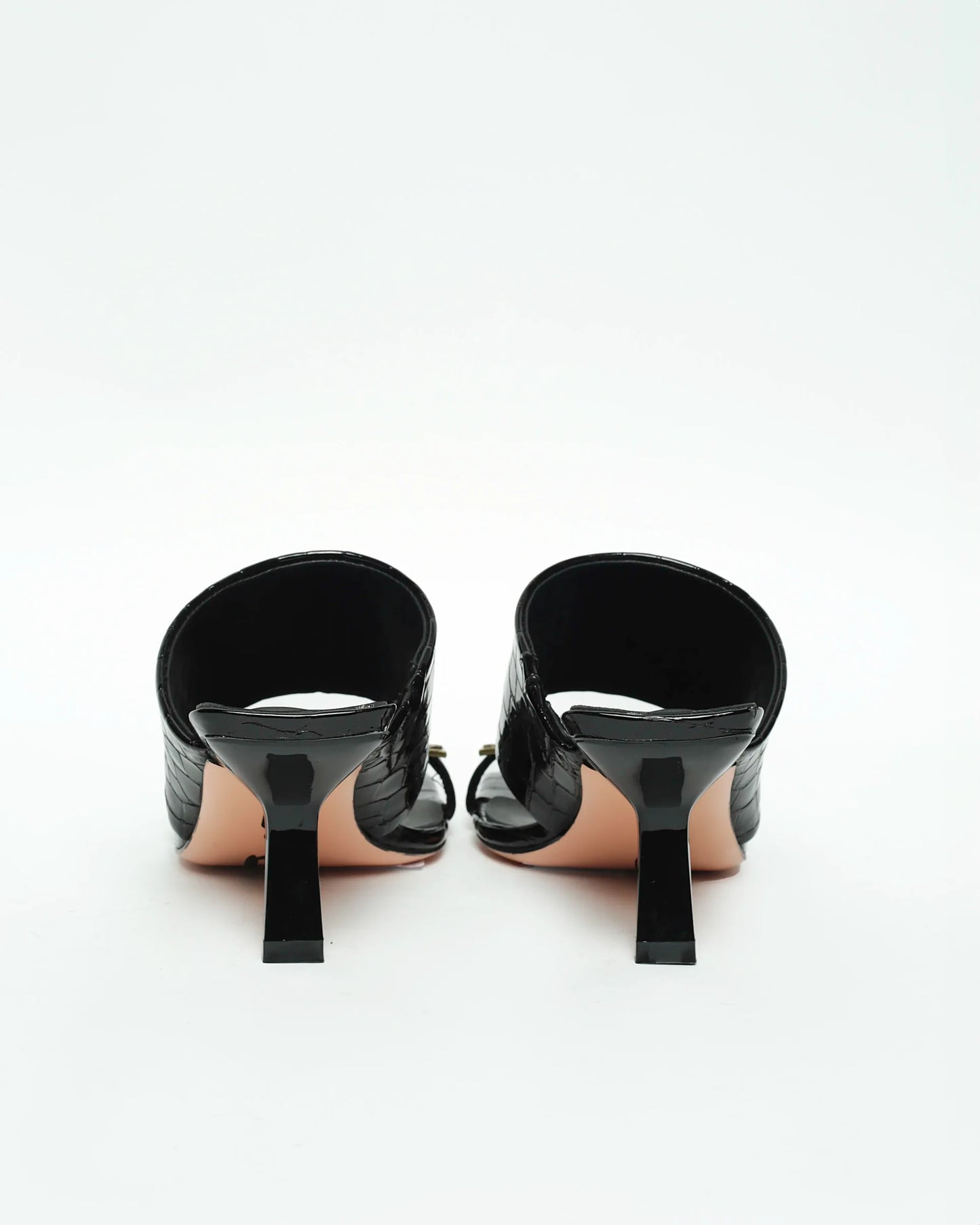SADI.LOVE YOOMI BLACK CROC SANDAL