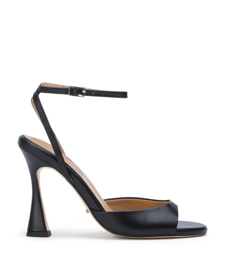 TONY BIANCO VIOLET HEELS IN BLACK NAPPA