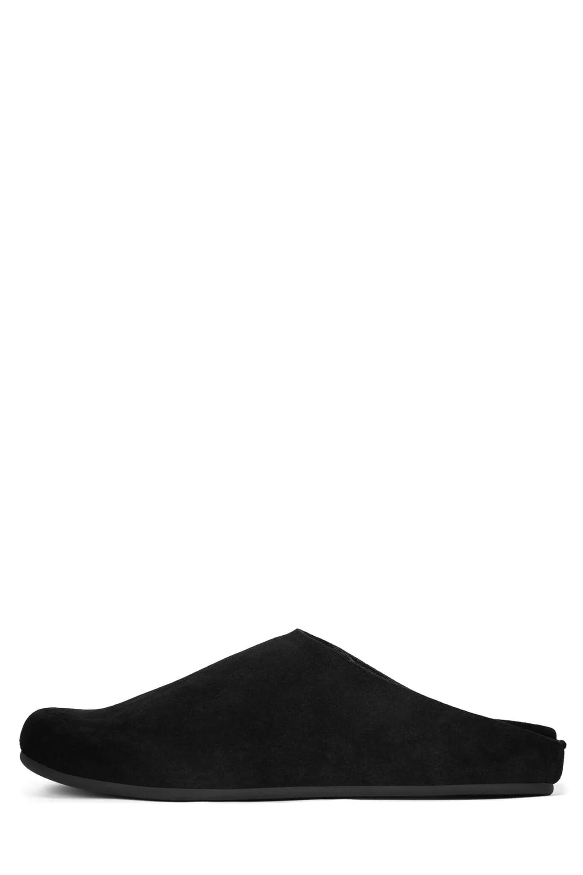 JEFFREY CAMPBELL CONTENT MULES -BLACK - Shoe Market NYC
