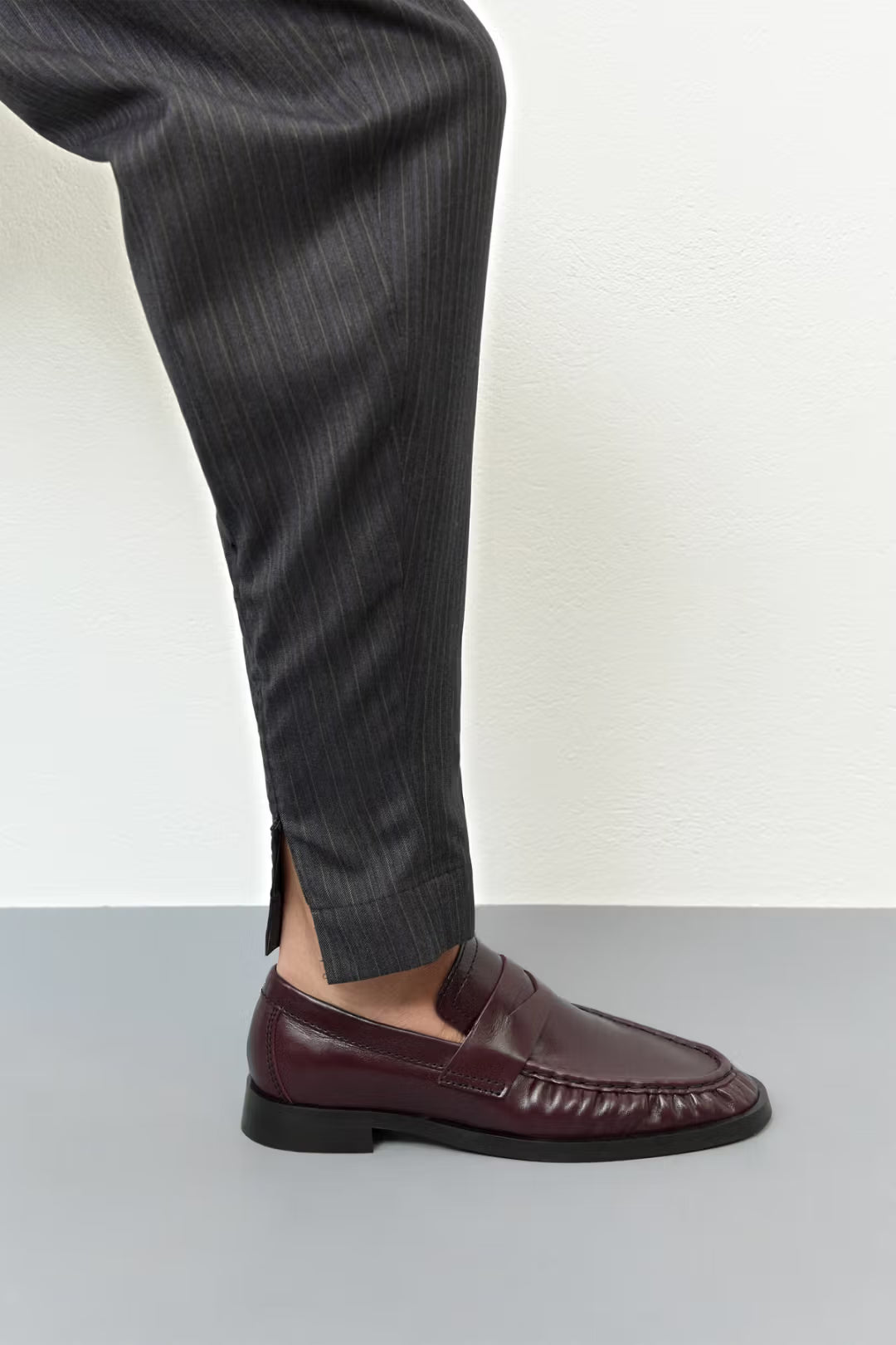 MIISTA ZITA BURGANDY MOCCASIN LOAFERS
