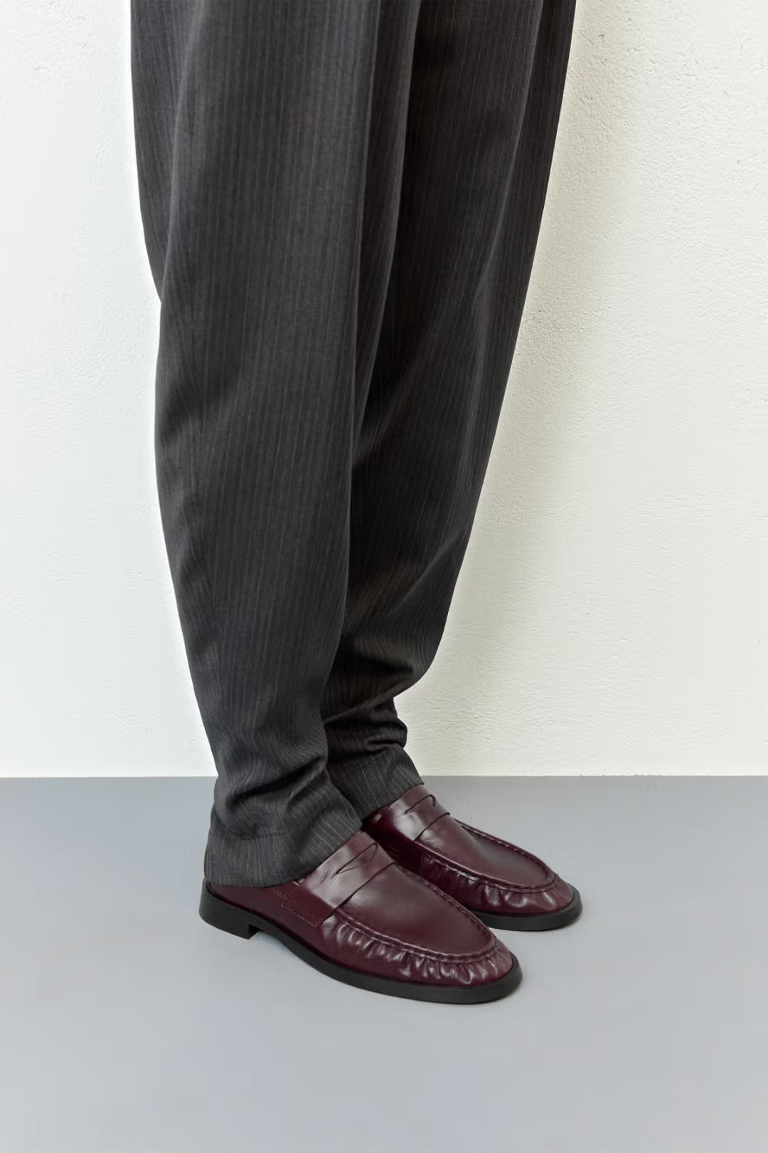 MIISTA ZITA BURGANDY MOCCASIN LOAFERS