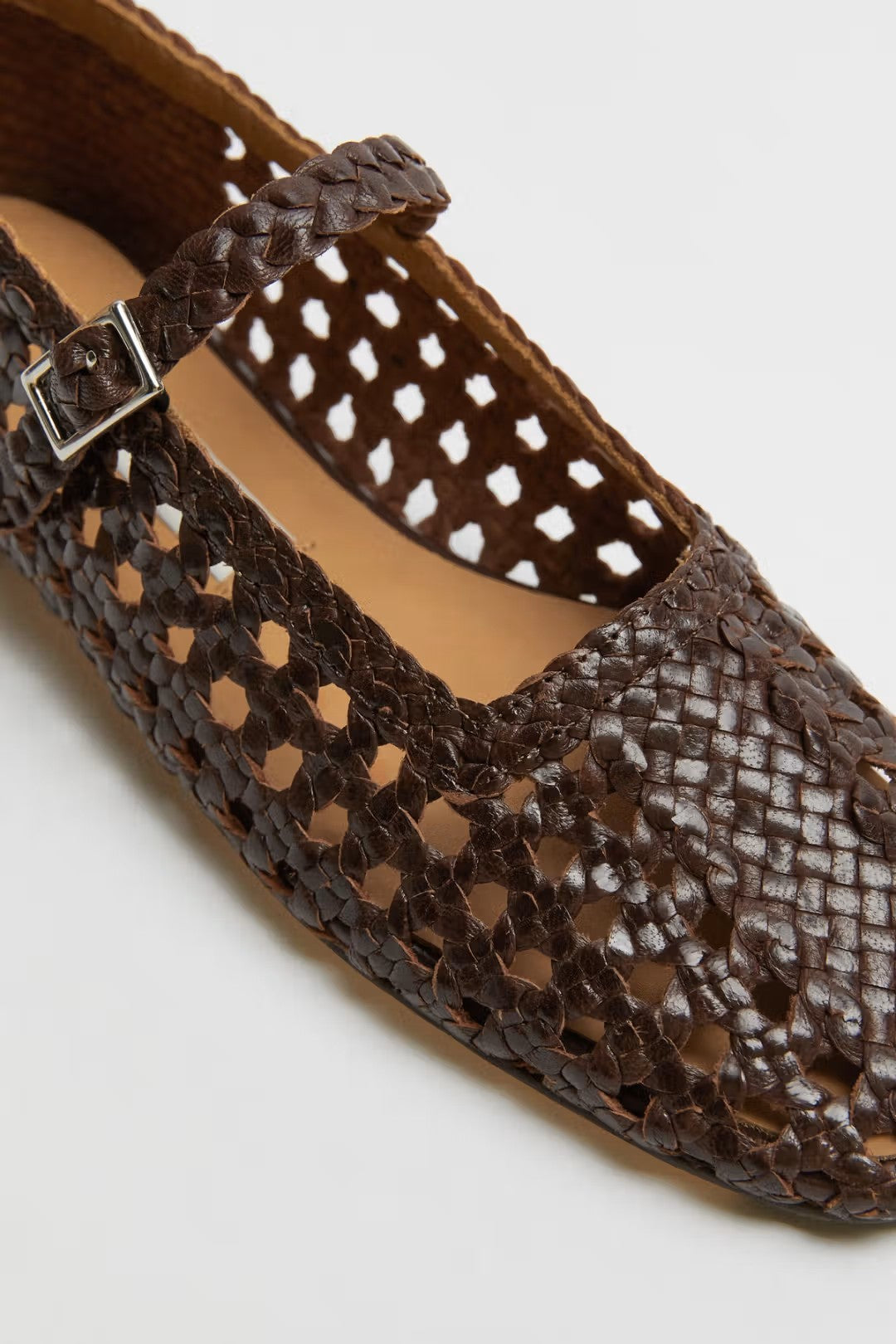 MIISTA YEIDA CHOCOLATE  BROWN BALLERINA
