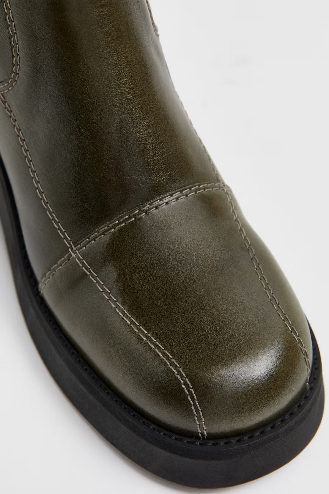 MIISTA Heya Khaki Ankle Boots