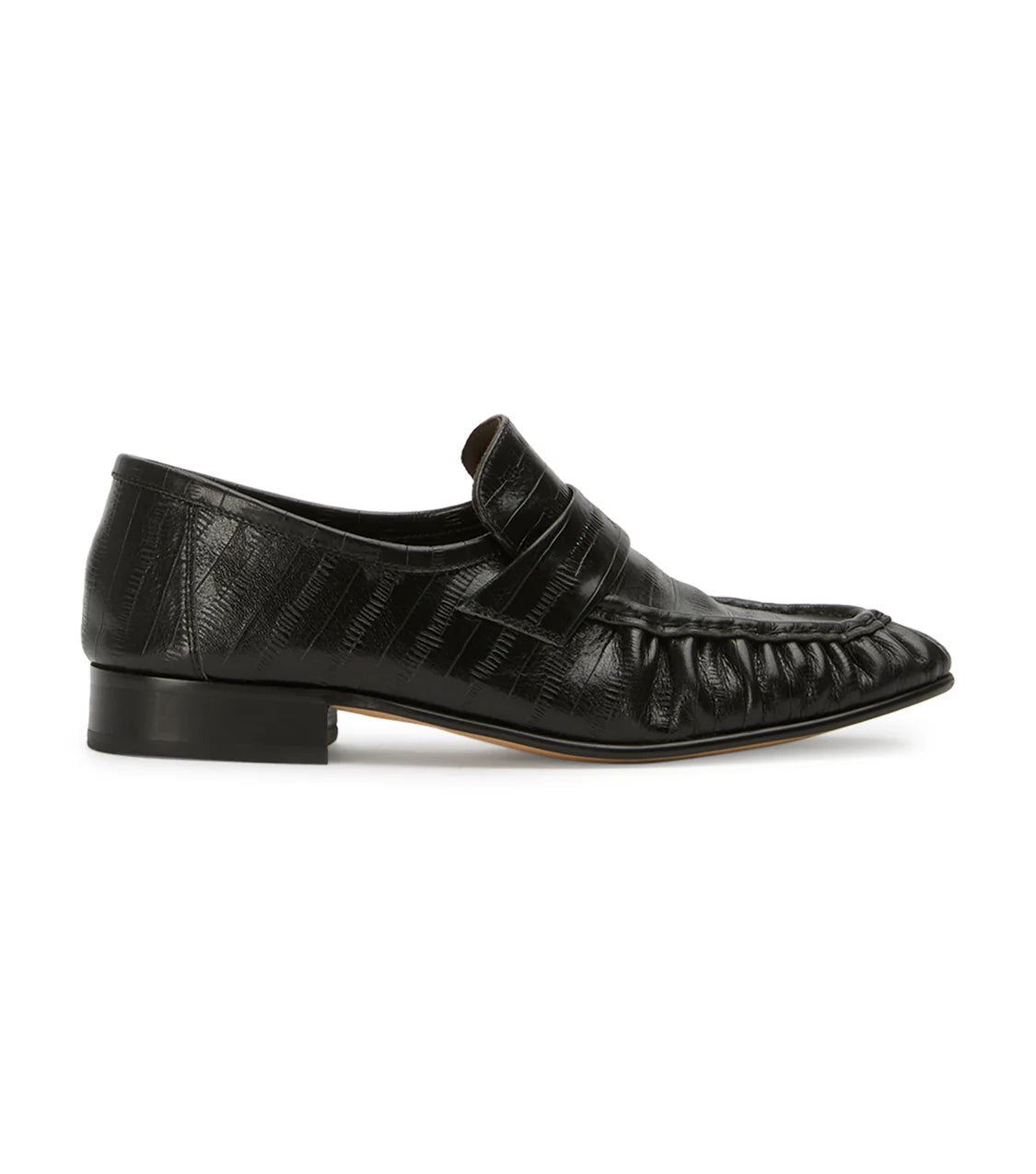 TONY BIANCO GATSBY LOAFERS BLACK ANGUILLE