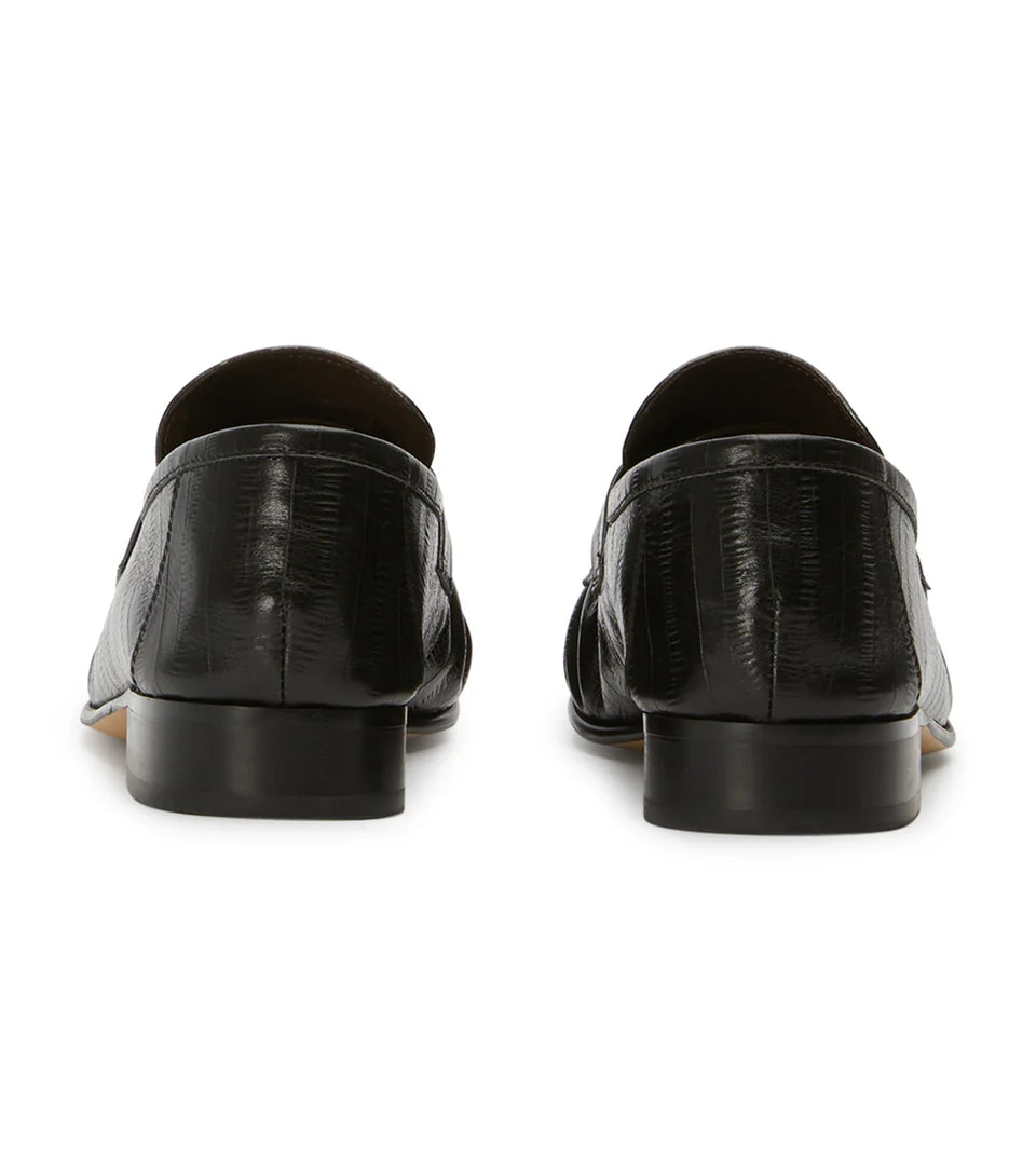 TONY BIANCO GATSBY LOAFERS BLACK ANGUILLE