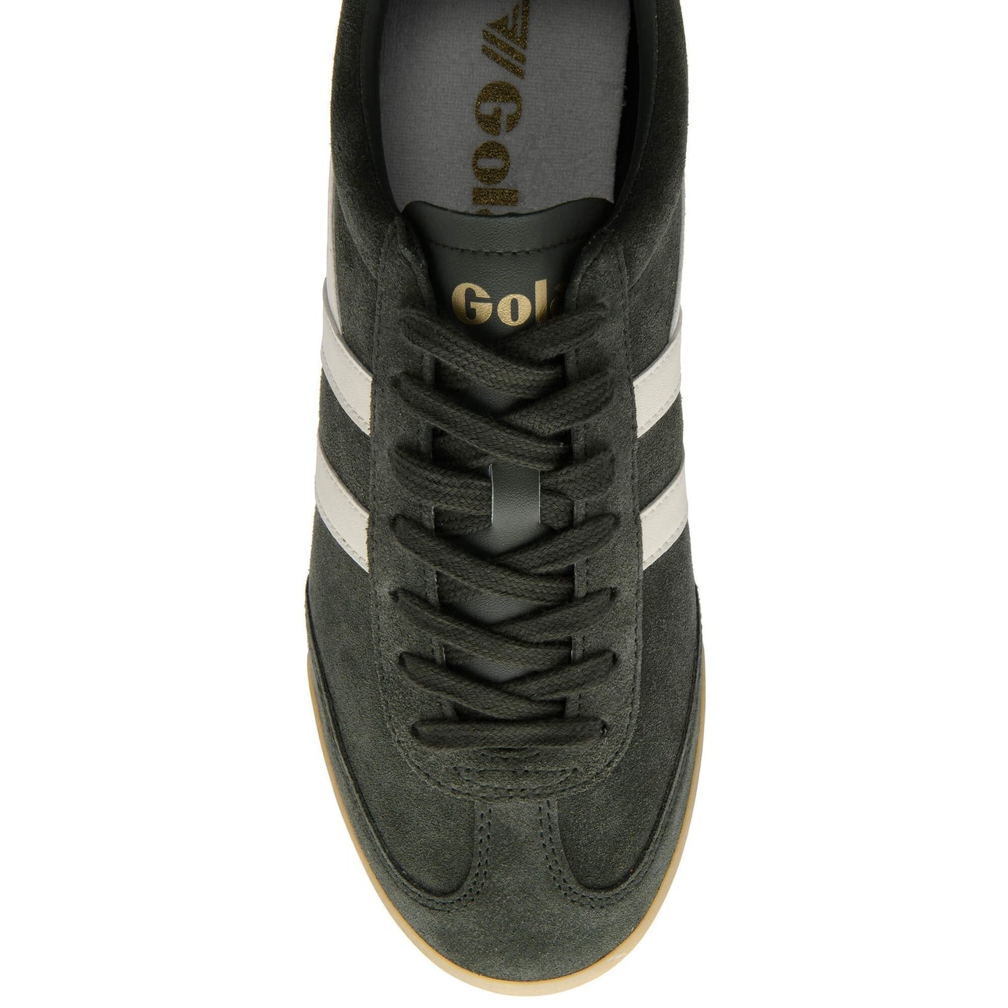 GOLA MEN'S APOLLO SNEAKERS DARK KHAKI WHITE GUM - Shoe Market NYC